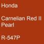 Preview: Honda, Carnelian Red II Pearl, R-547P.